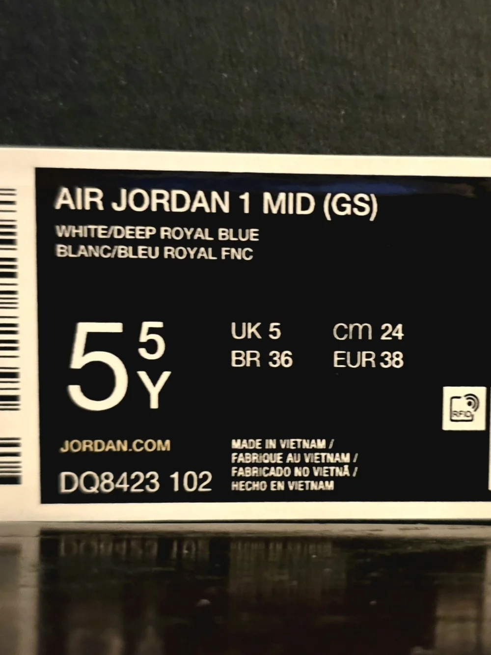 Nike Air Jordan High-Top Sneakers - Red/Blue/White